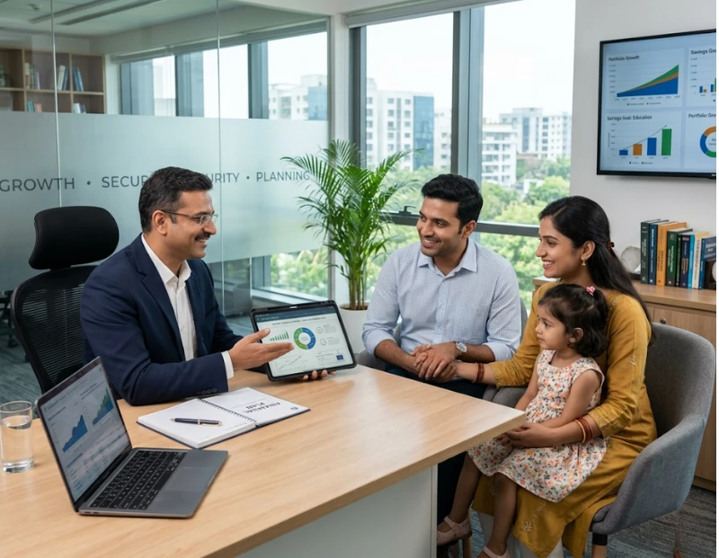 Expert advising family